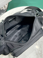 Prada large Re-Nylon and Saffiano leather shoulder bag