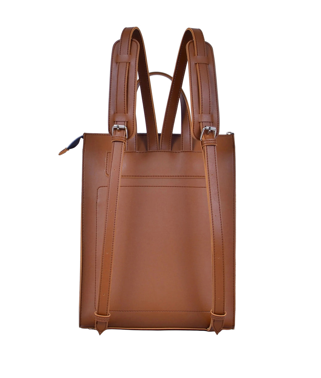 Brown adventure backpack