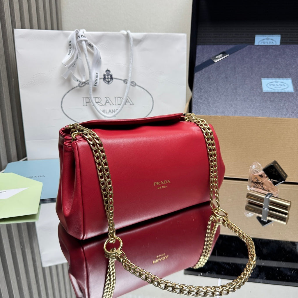 Prada Tumulte small nappa leather bag