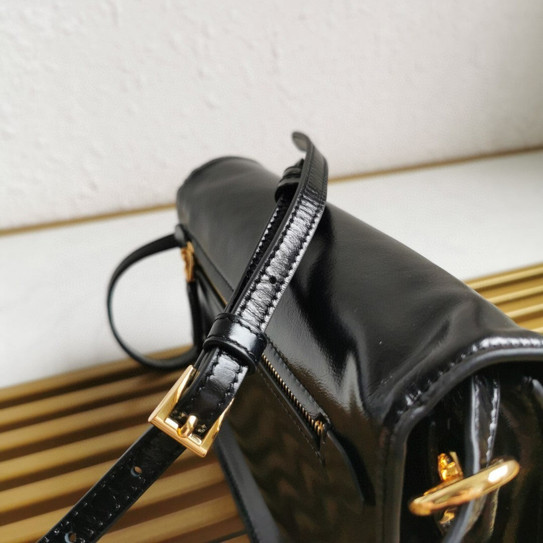 Prada leather shoulder bag