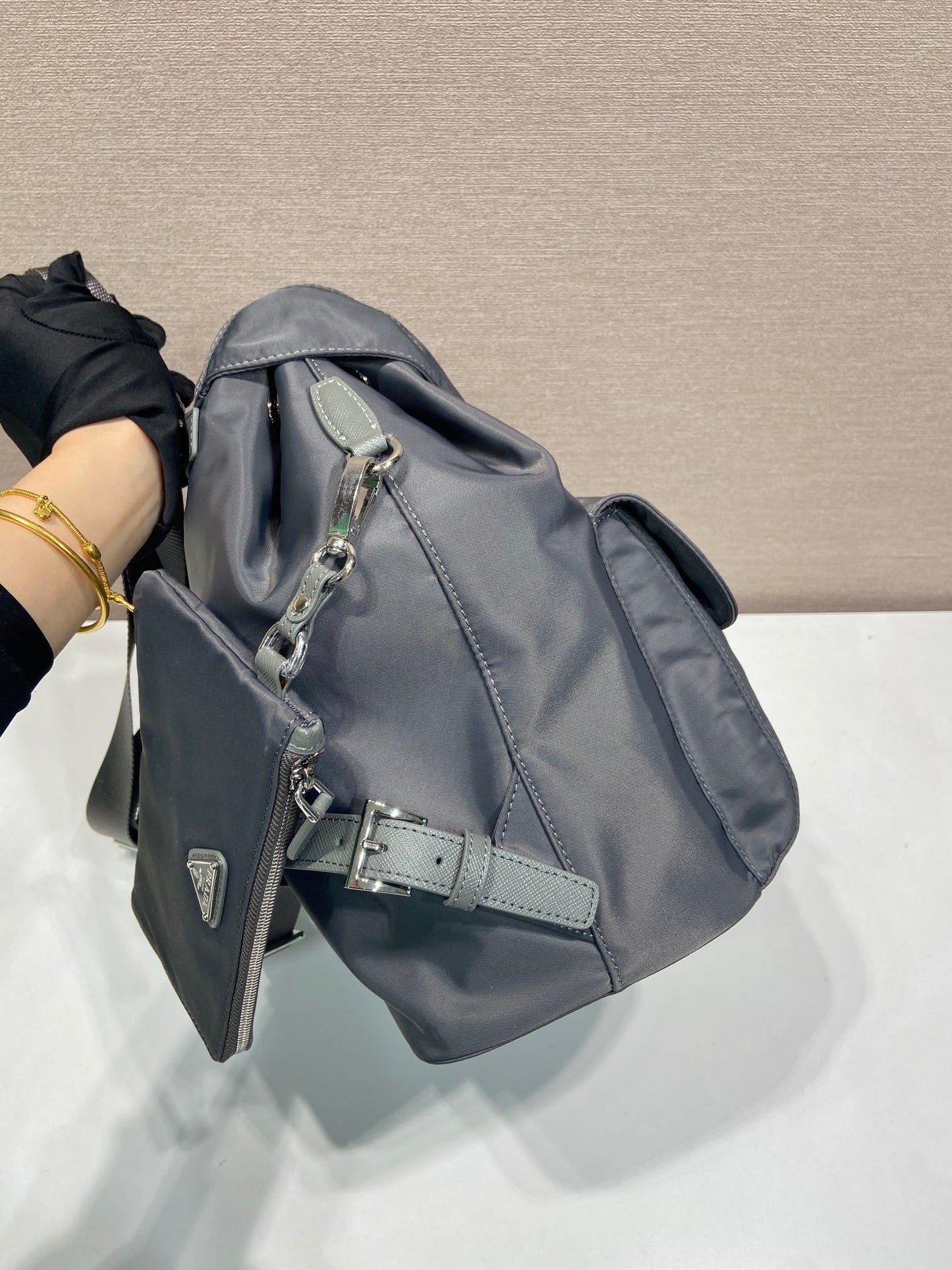 Medium Re-Nylon Backpack