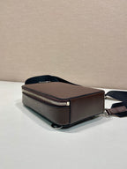 Prada Brique Saffiano leather bag
