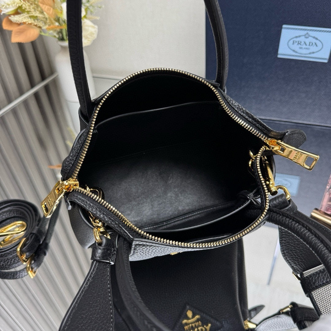 Prada mini leather handbag