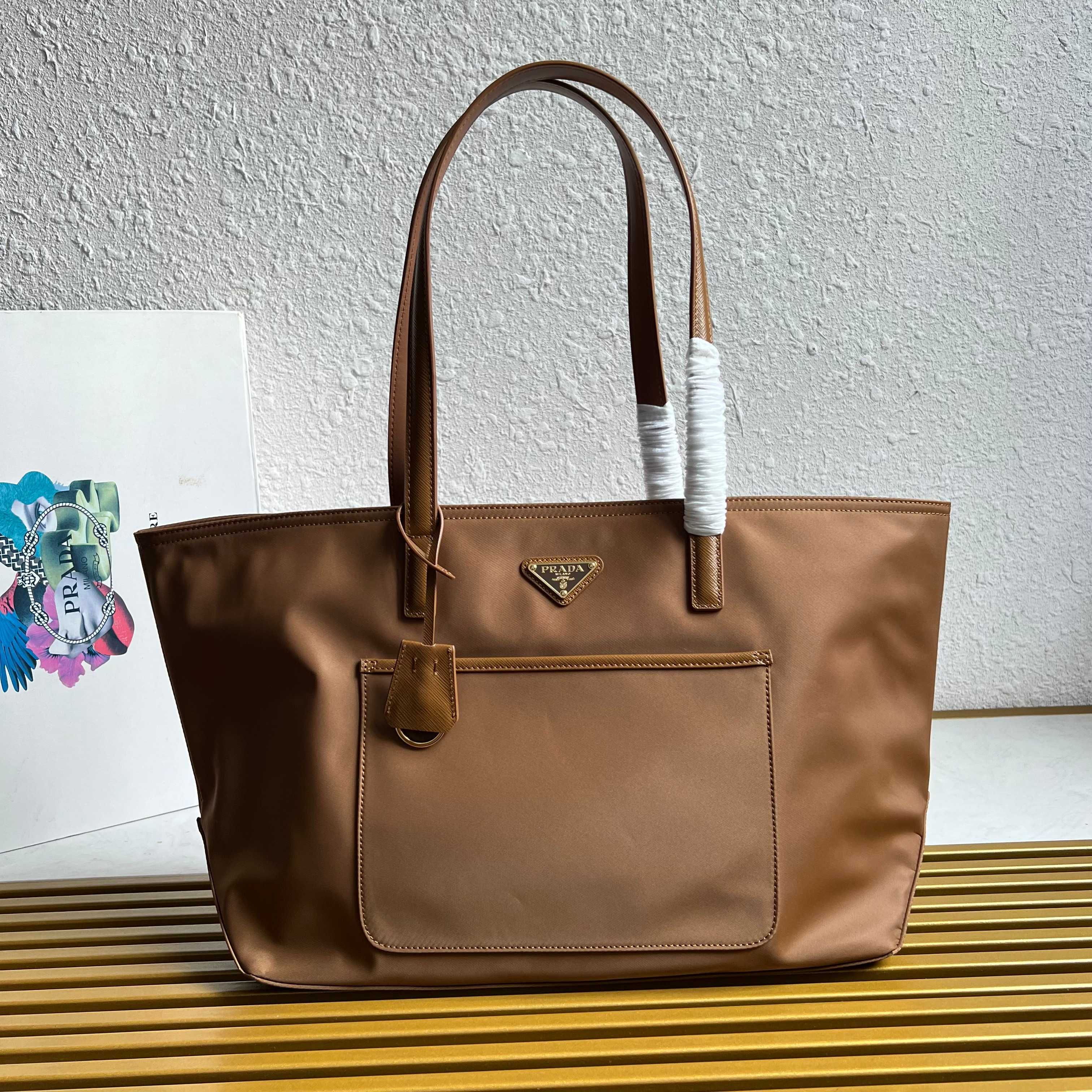 Prada Re-Edition 1978 medium Re-Nylon and Saffiano leather tote bag