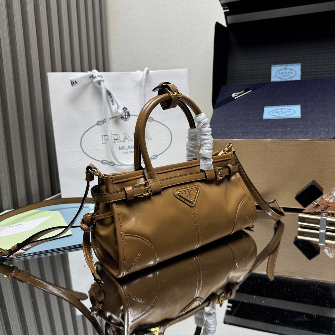 Prada Bonnie leather mini handbag