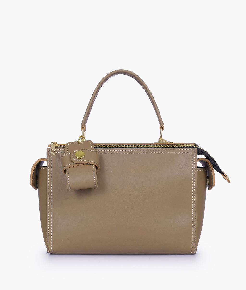 Coffee bowling bag with top-handle