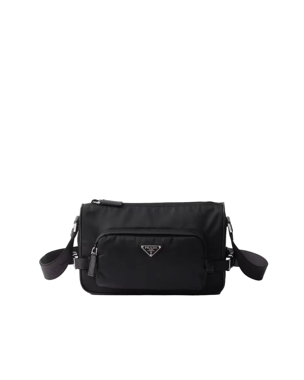 Prada medium Re-Nylon and Saffiano leather shoulder bag