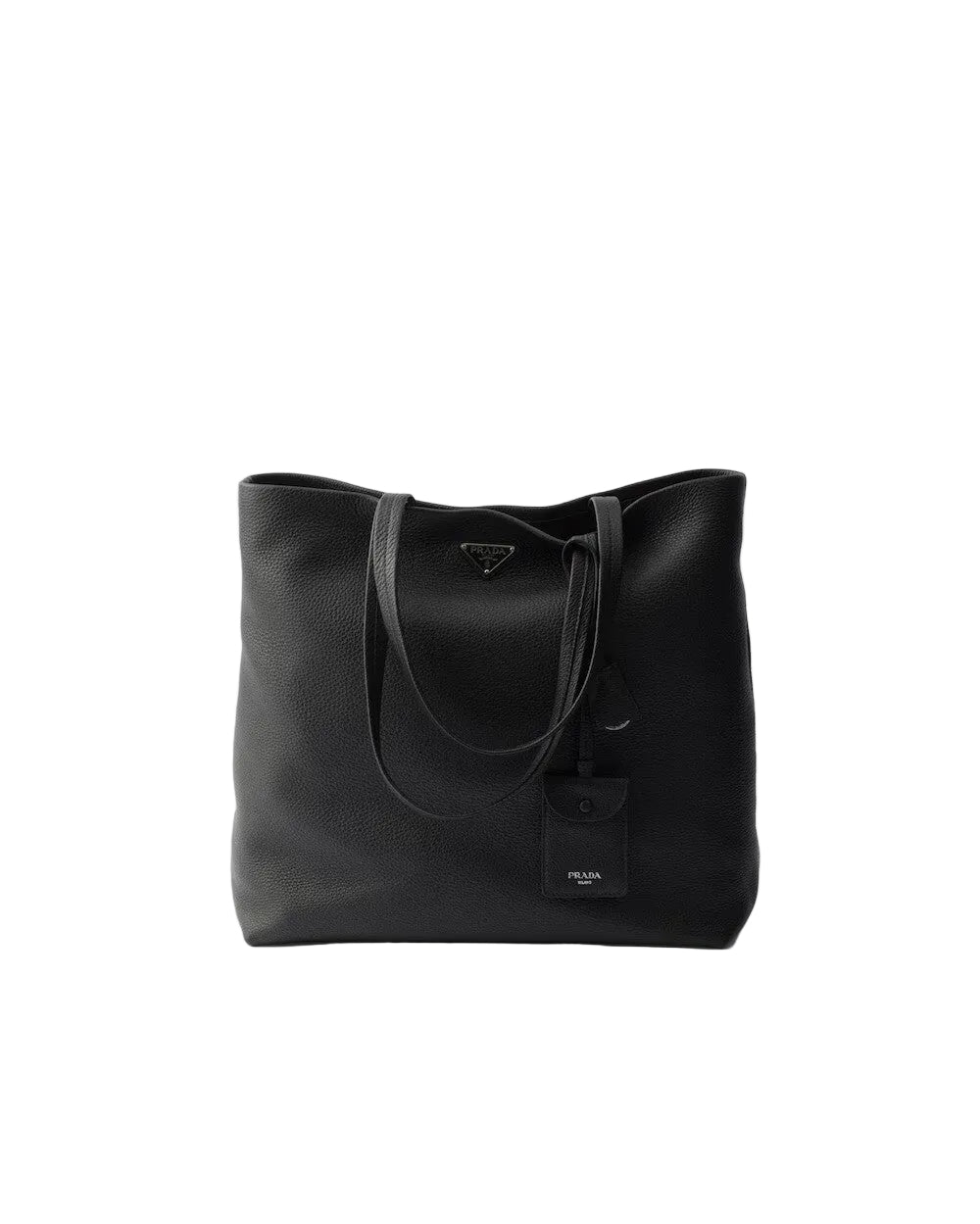 Prada leather tote bag
