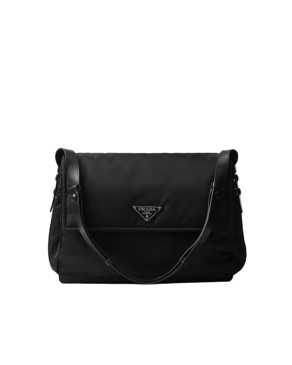 Prada Traveller large padded Re-Nylon shoulder bag