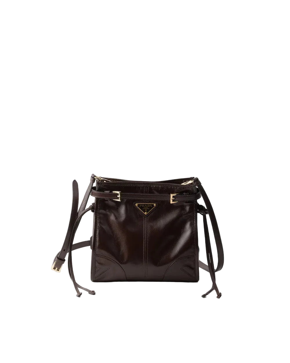 Prada Bonnie leather mini shoulder bag