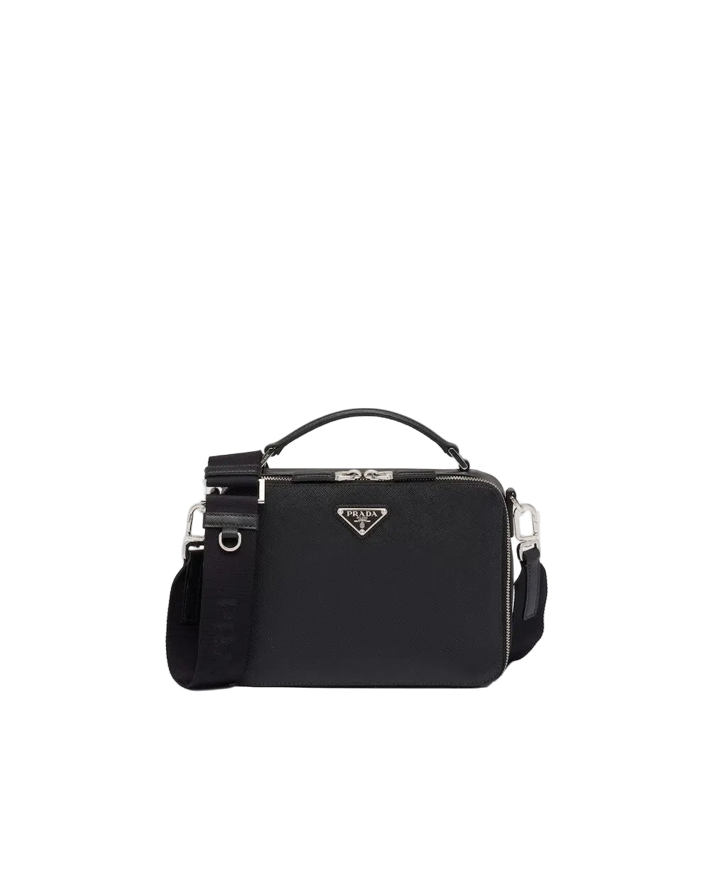 Prada Brique medium Saffiano leather bag