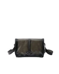 Prada Antiqued leather shoulder bag