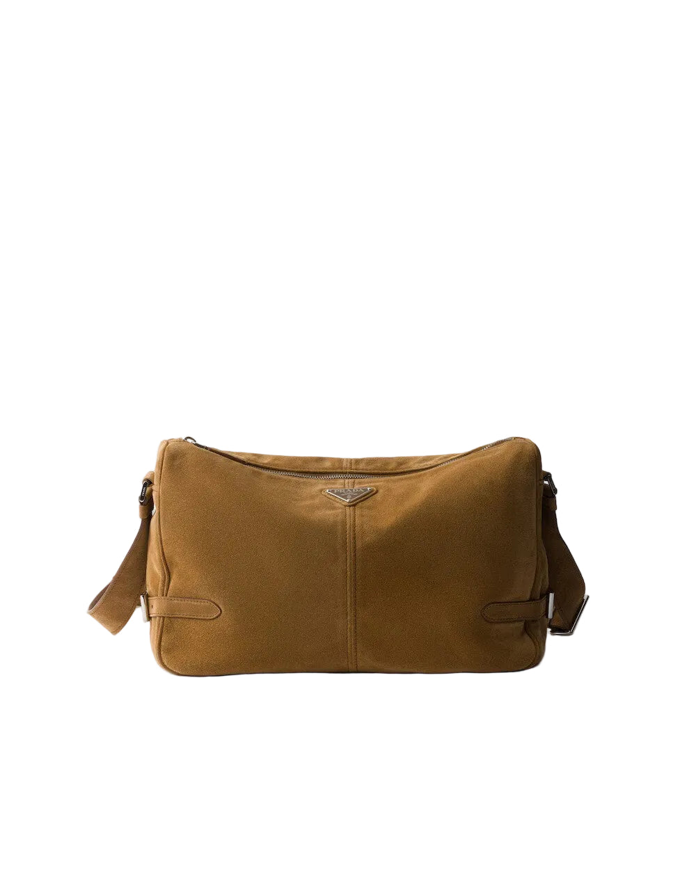 Prada suede shoulder bag