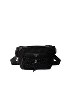 Prada Speedrock Re-Nylon and leather shoulder bag