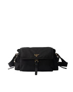 Prada Explore large Re-Nylon shoulder bag with flap
