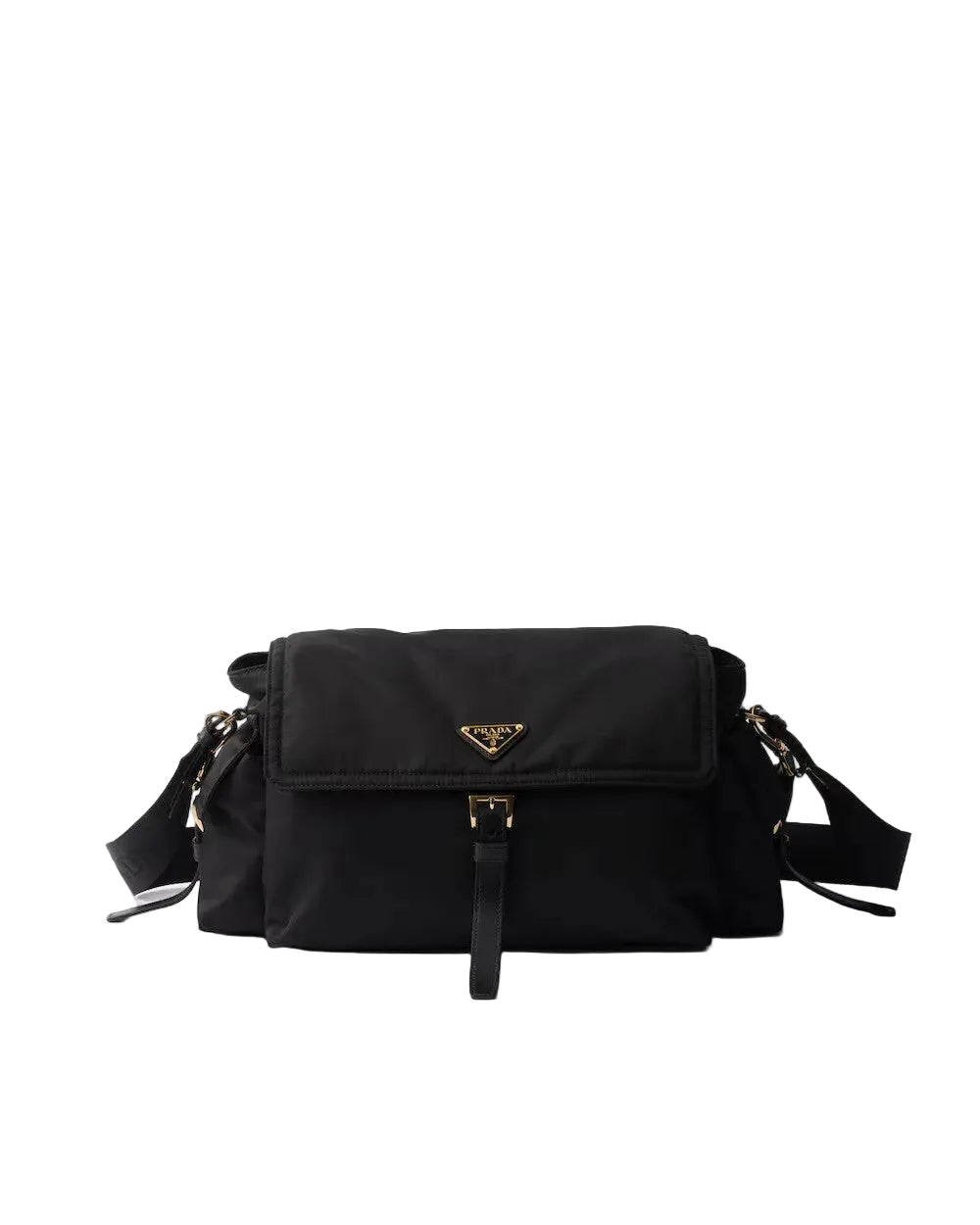 Prada Explore large Re-Nylon shoulder bag with flap
