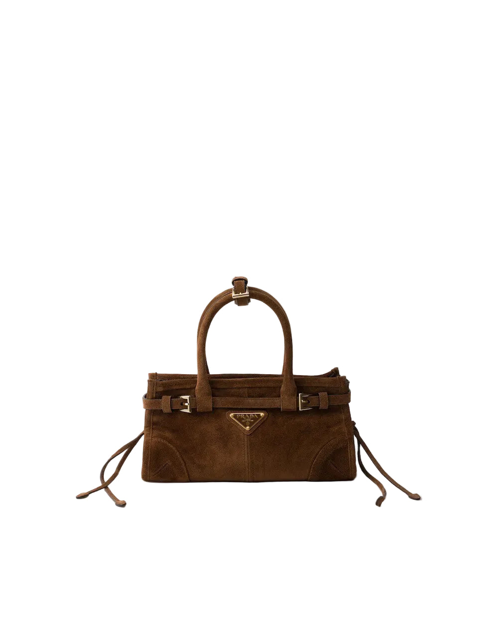 Prada Bonnie suede mini handbag