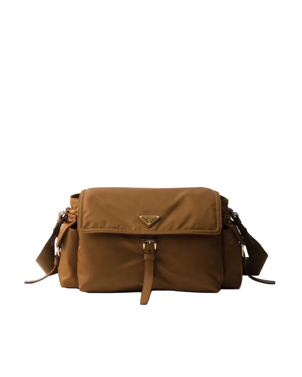 Prada Explore large Re-Nylon shoulder bag with flap