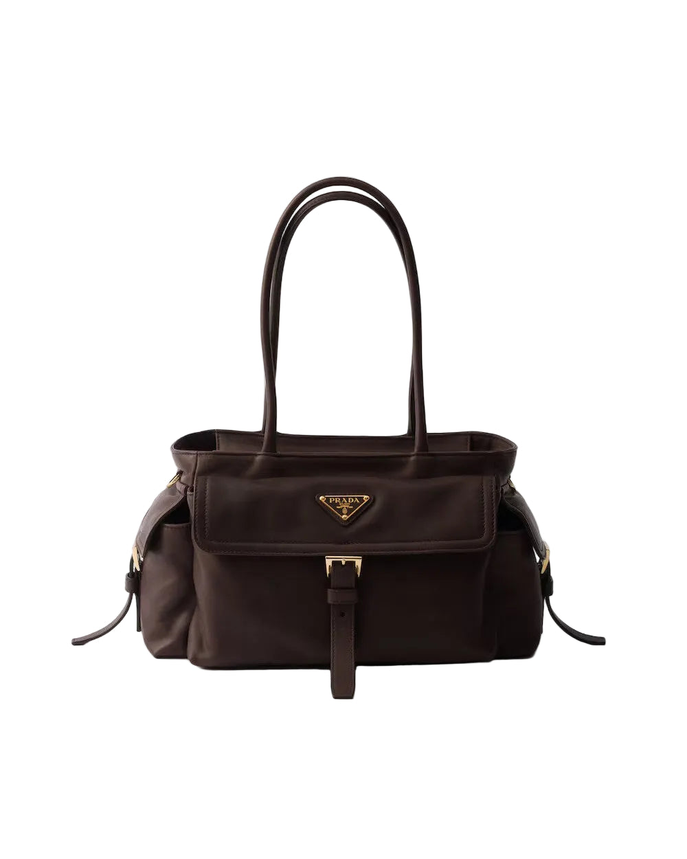 Prada Explore medium nappa leather tote bag