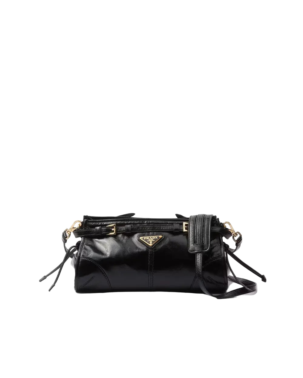Prada Bonnie small leather shoulder bag