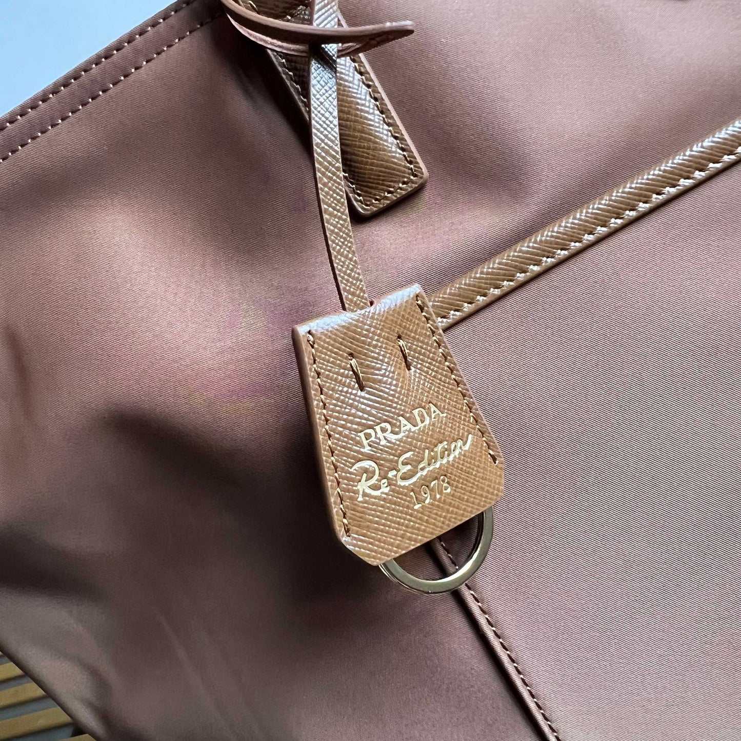 Prada Re-Edition 1978 medium Re-Nylon and Saffiano leather tote bag