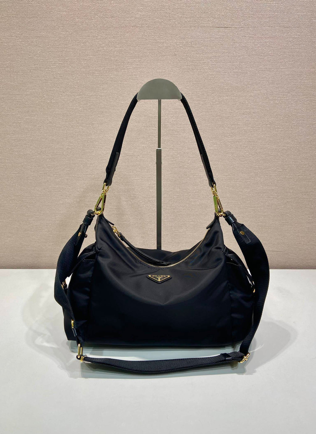 Prada Explore large Re-Nylon and leather bag
