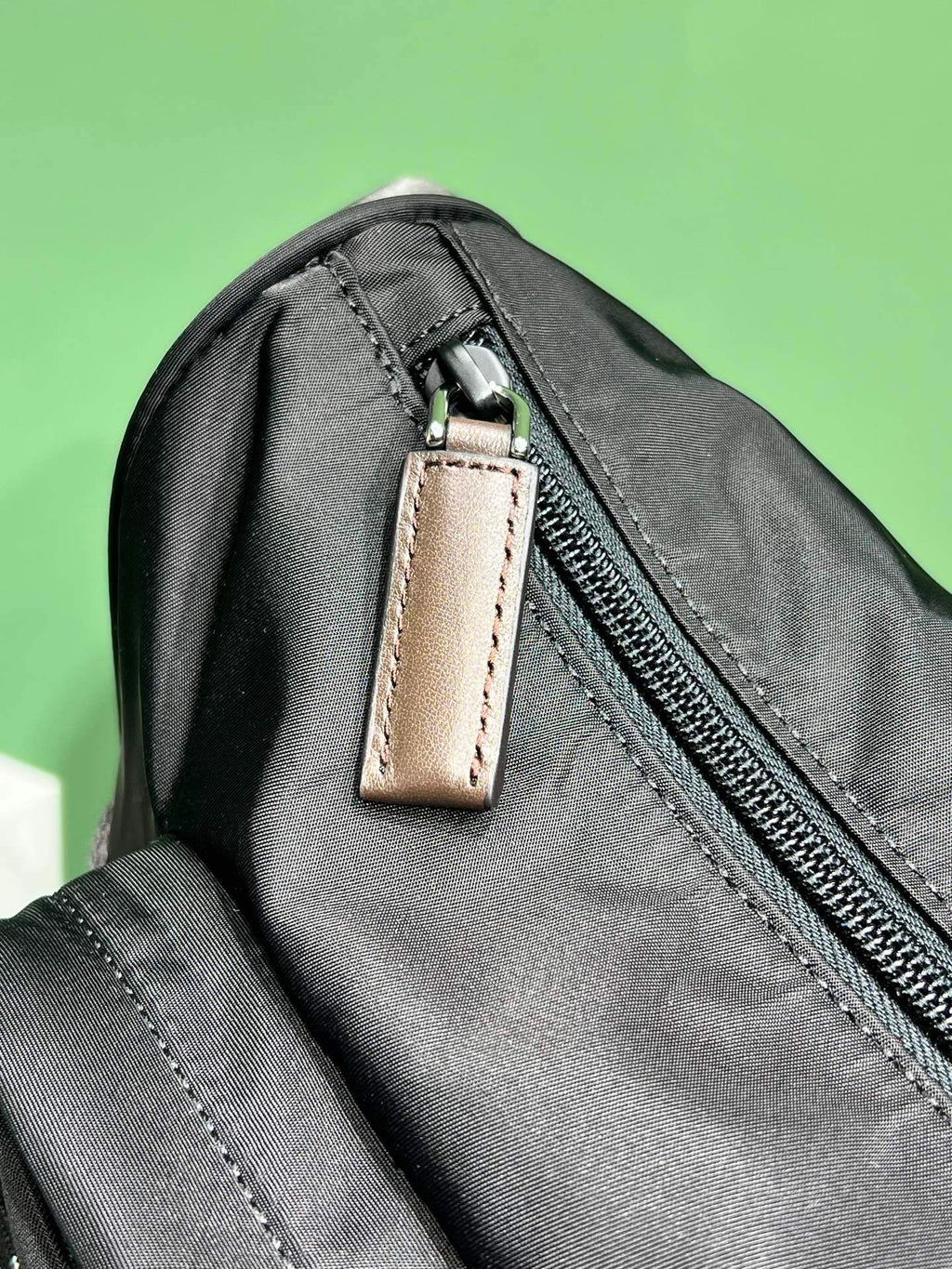 Prada Speedrock Re-Nylon and leather shoulder bag