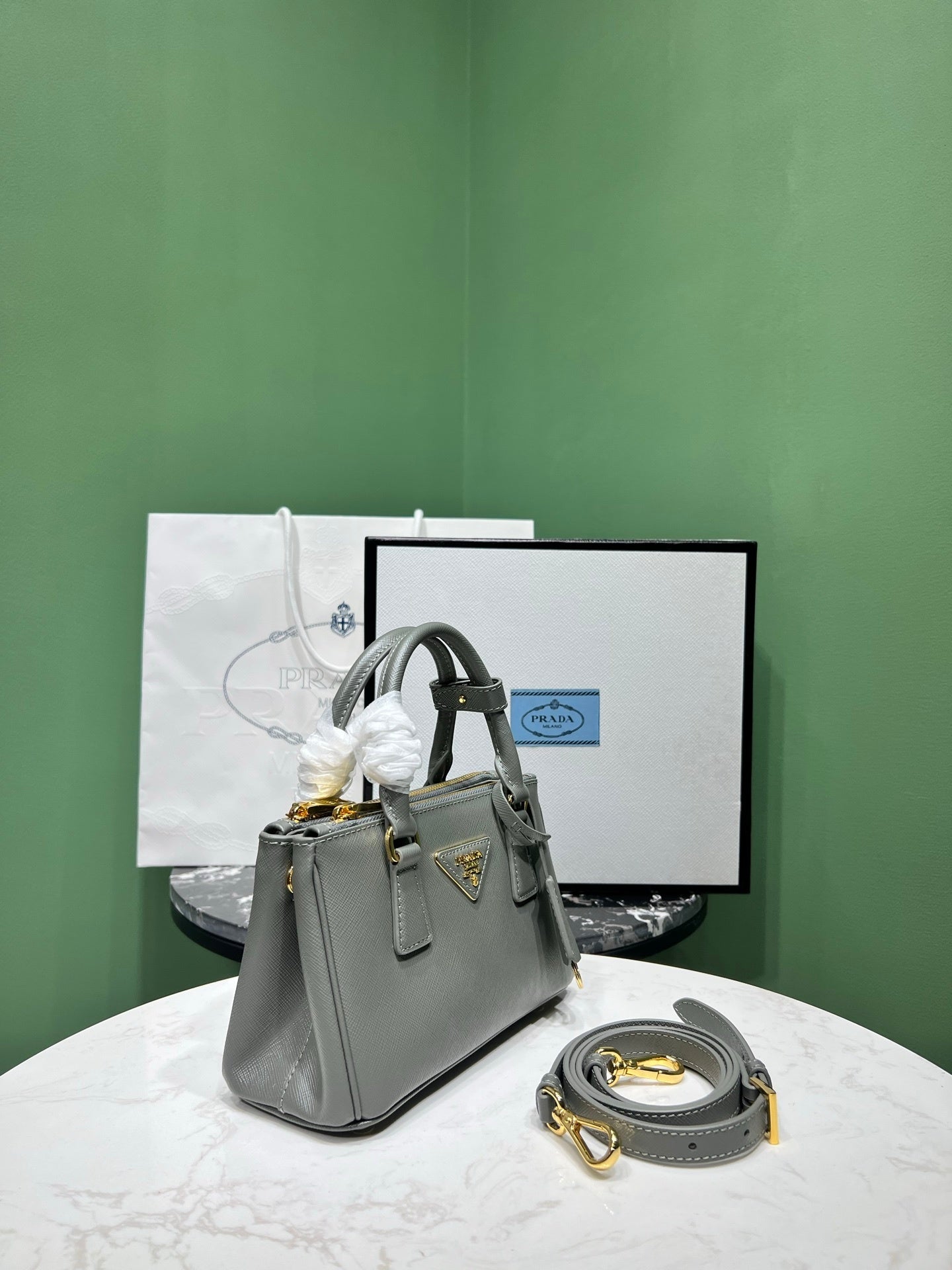 Prada Galleria mini Saffiano leather bag