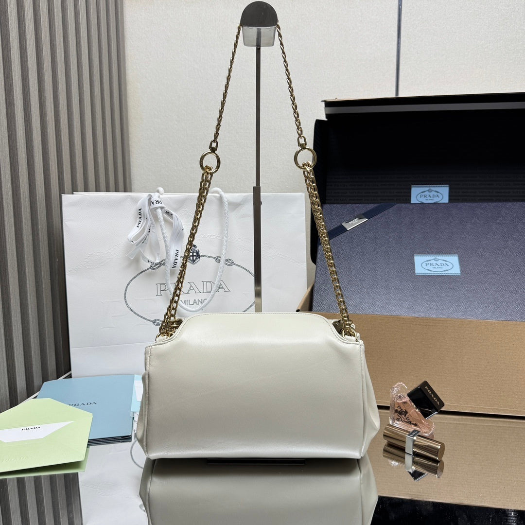 Prada Tumulte small nappa leather bag