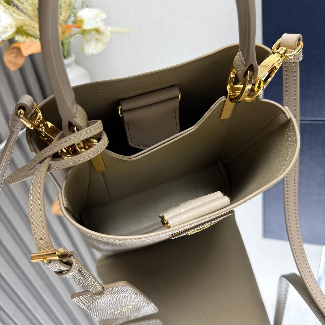Prada Panier mini Saffiano leather bag