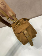 Prada Explore medium Re-Nylon shoulder bag with flap