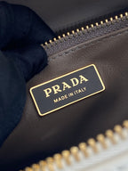 Prada Aimee medium leather shoulder bag
