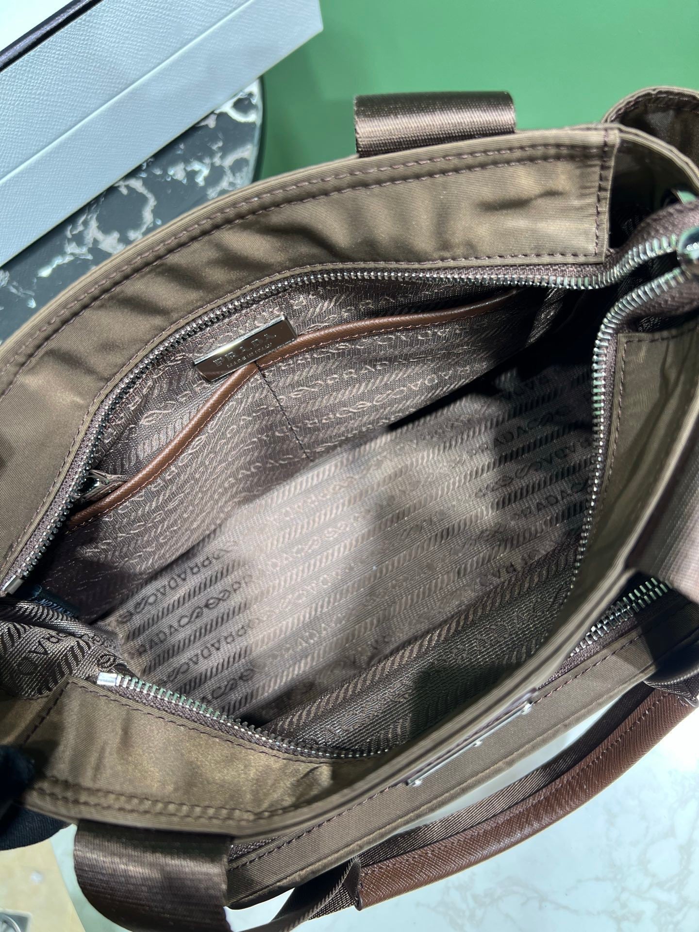 Prada re-Nylon tote bag