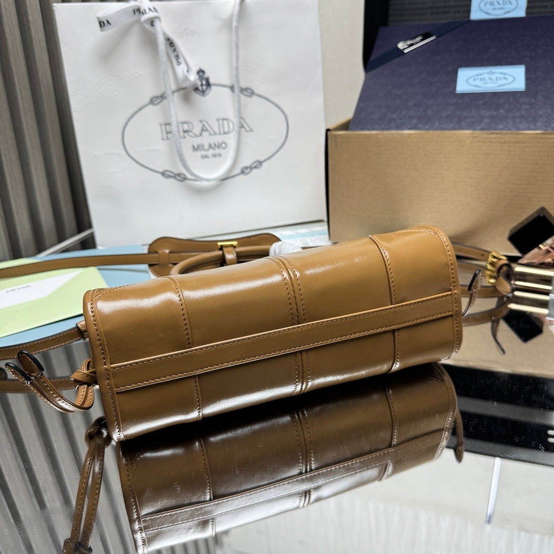 Prada Bonnie leather mini handbag