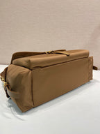 Prada Explore large Re-Nylon shoulder bag with flap