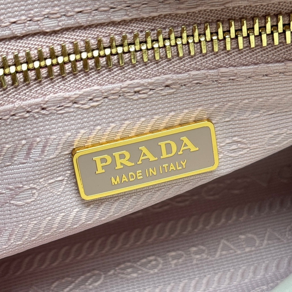 Prada Bonnie small leather shoulder bag
