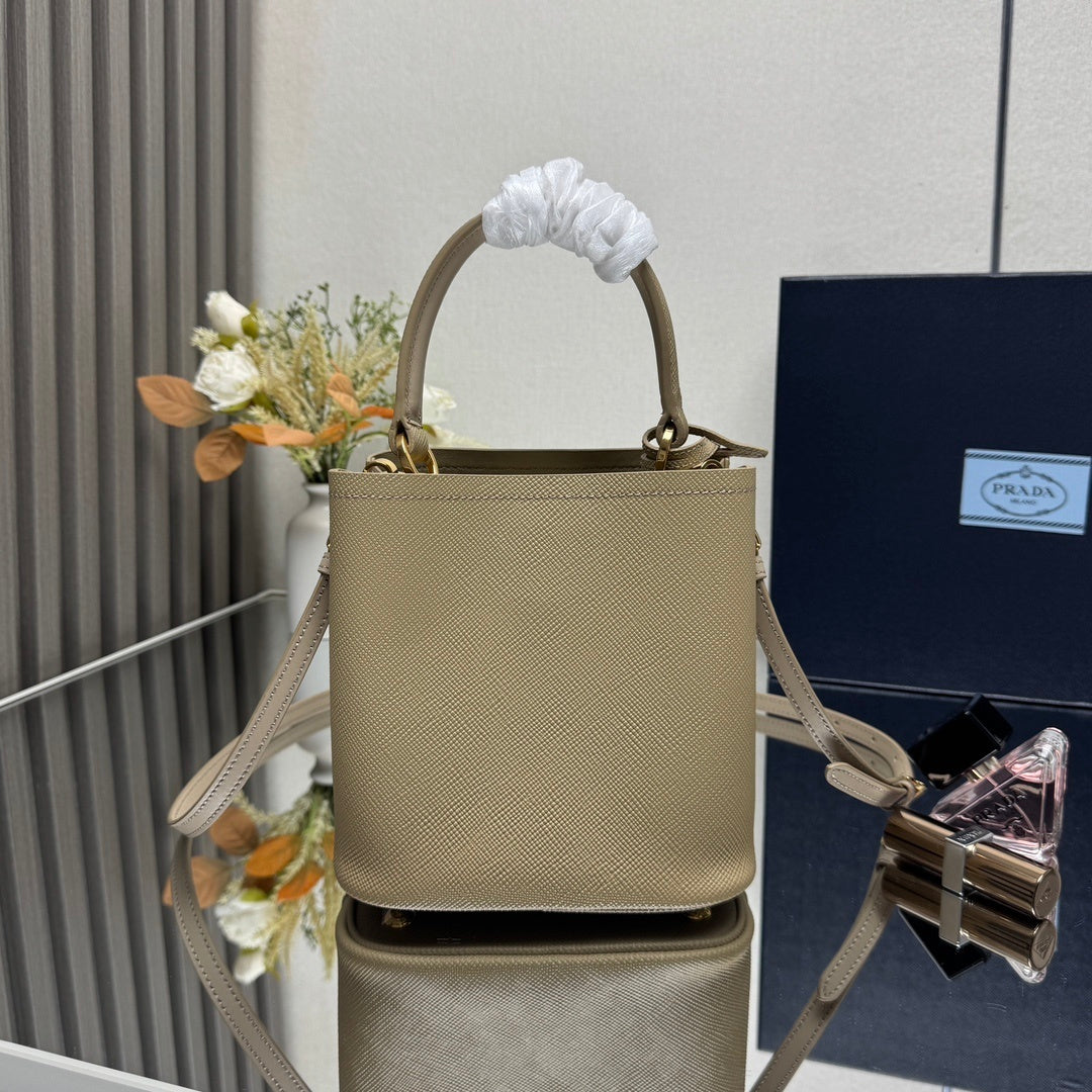 Prada Panier mini Saffiano leather bag