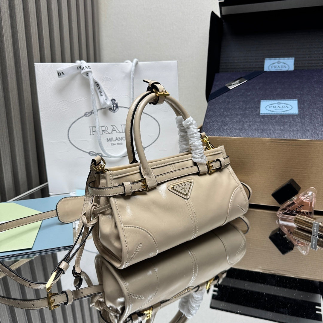 Prada Bonnie leather mini handbag