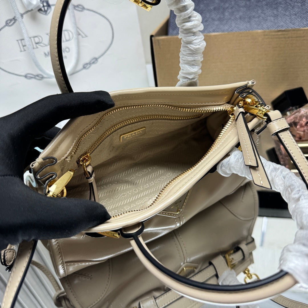 Prada Bonnie leather mini handbag