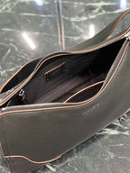 Prada Aimee large leather shoulder bag