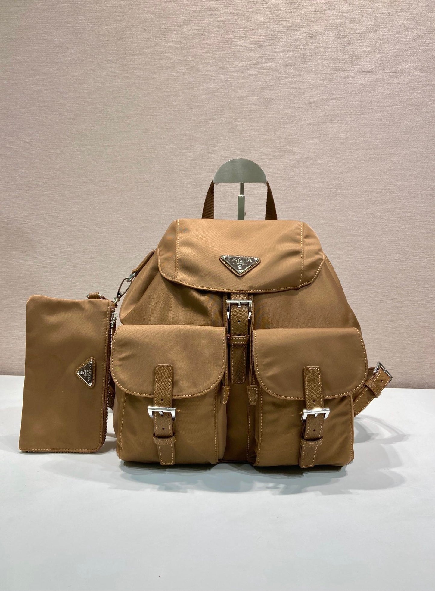 Medium Re-Nylon Backpack