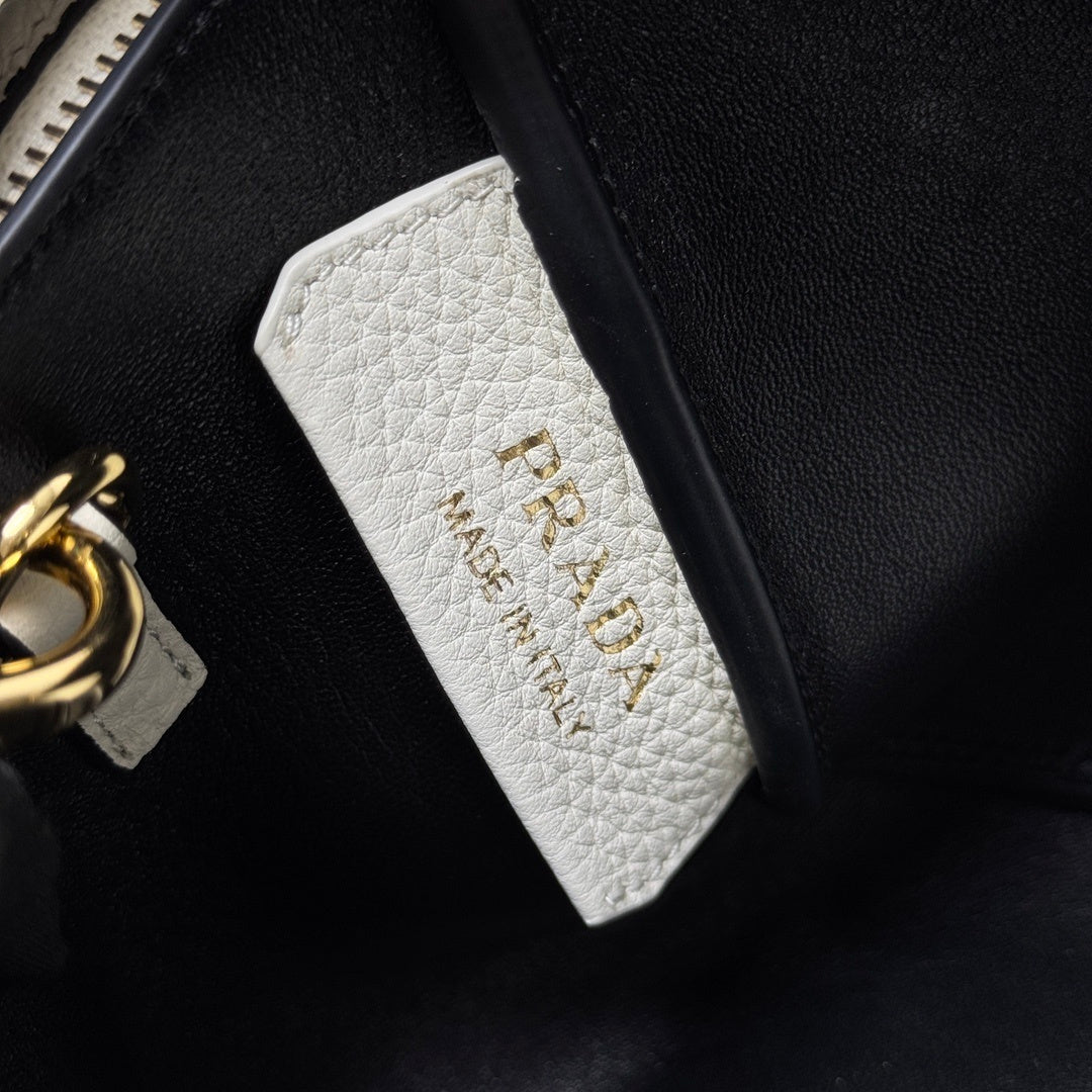 Prada mini leather handbag