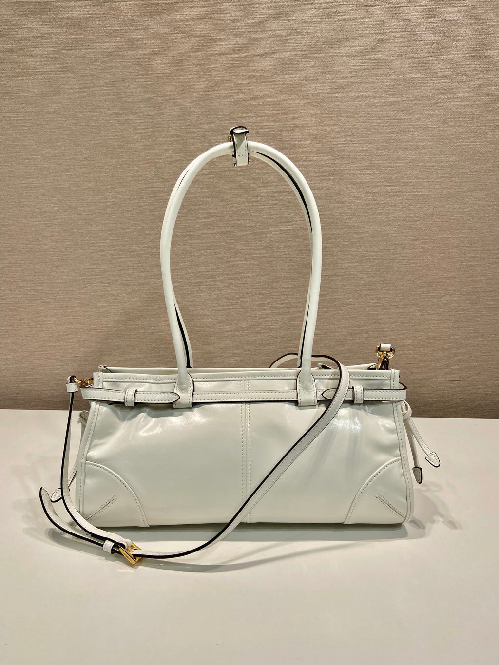 Prada Bonnie medium leather handbag