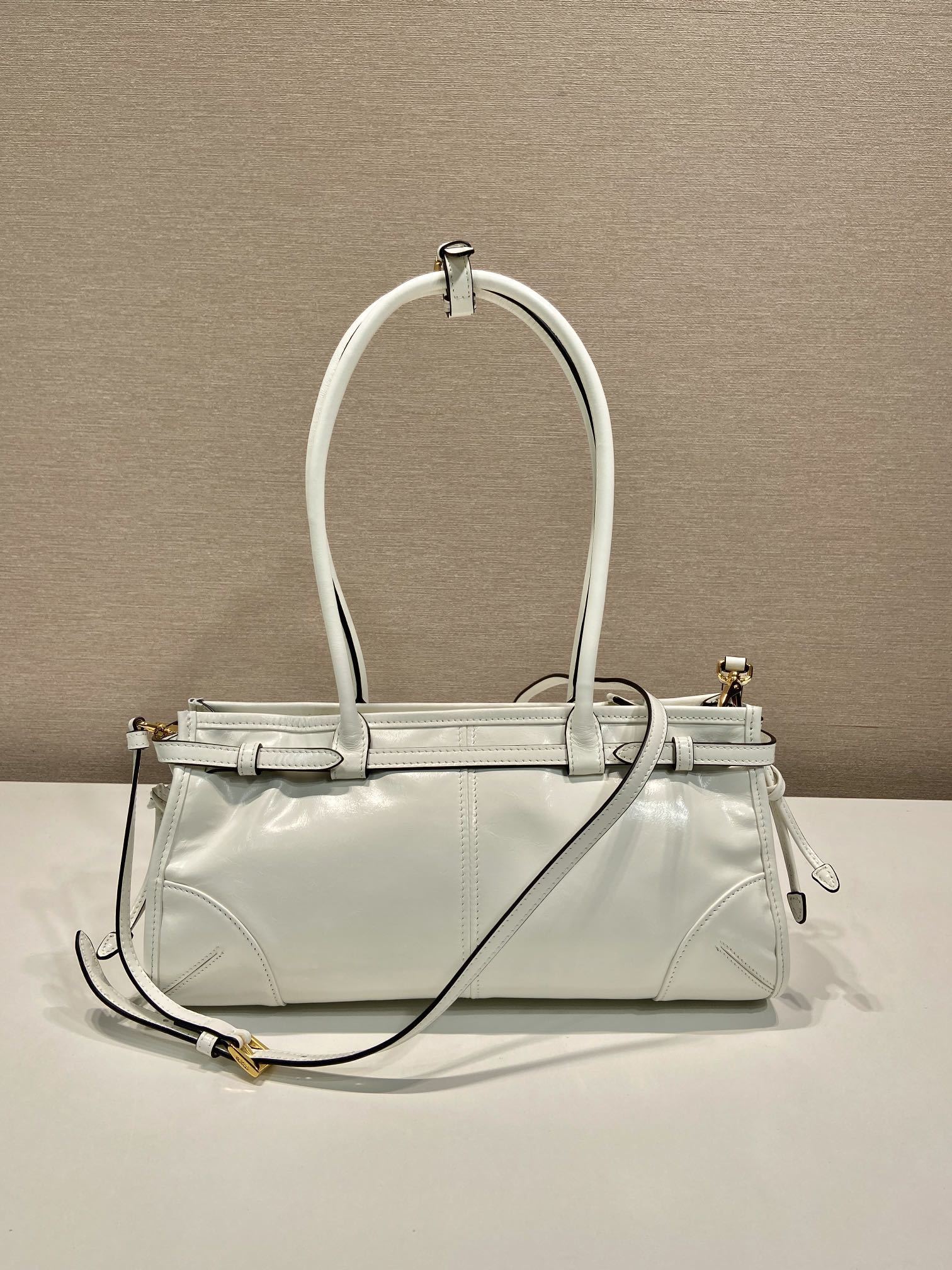 Prada Bonnie medium leather handbag