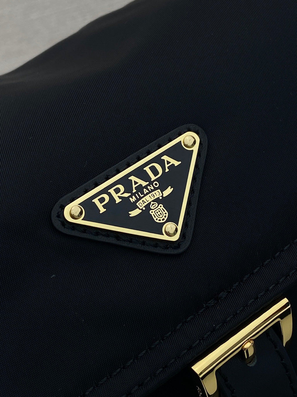 Prada Explore medium Re-Nylon shoulder bag with flap