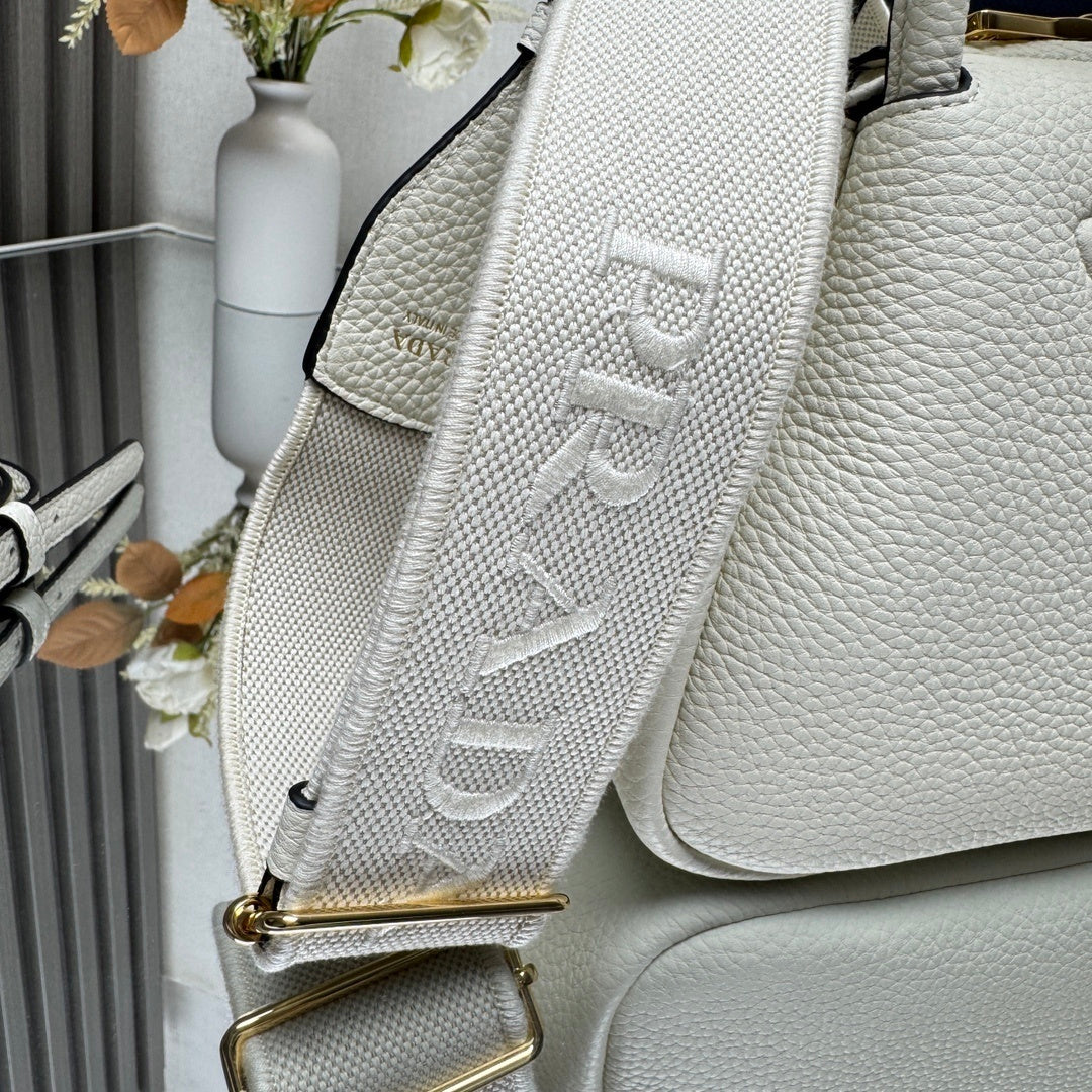 Prada mini leather handbag