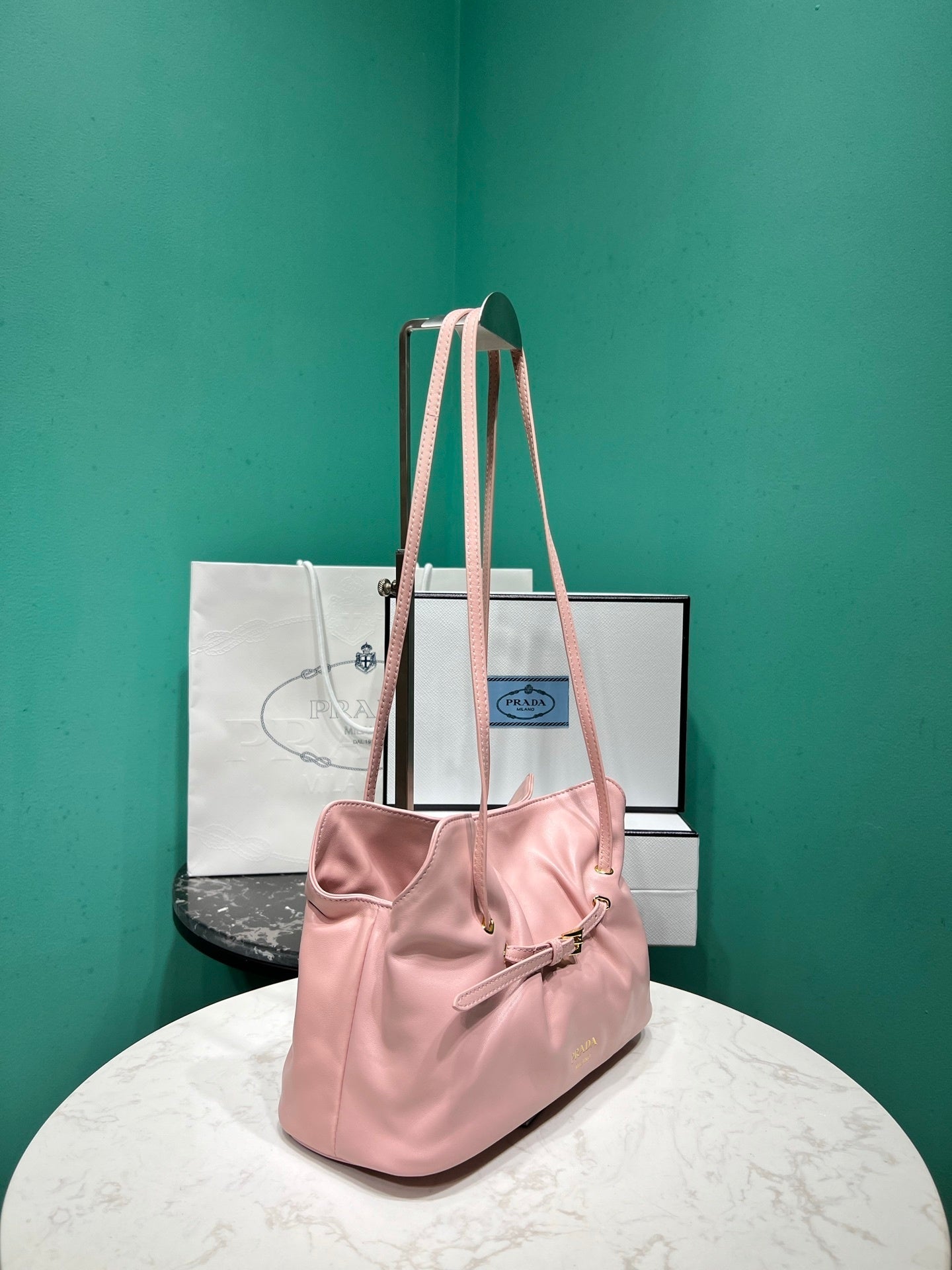 Prada Dada small nappa leather bag