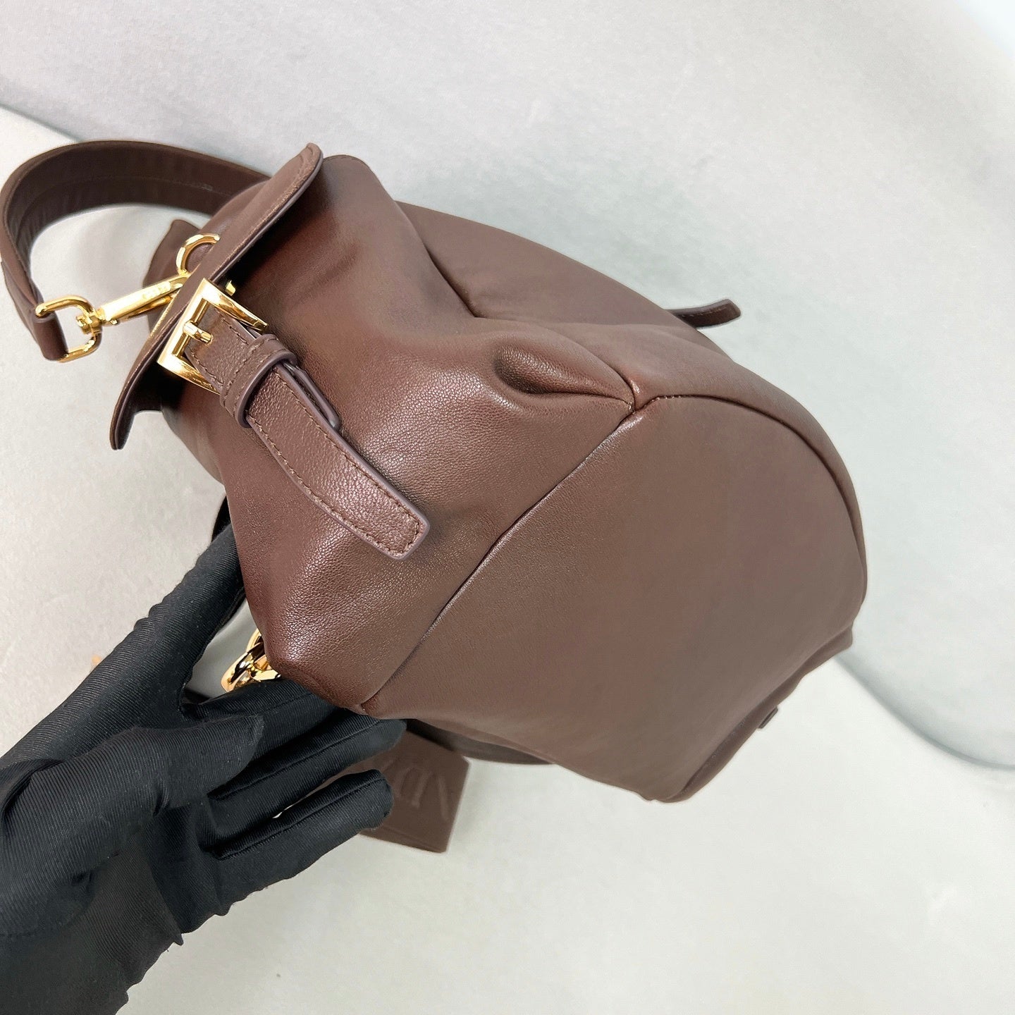 Prada Explore medium nappa leather backpack
