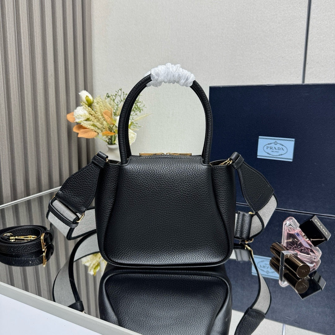 Prada mini leather handbag