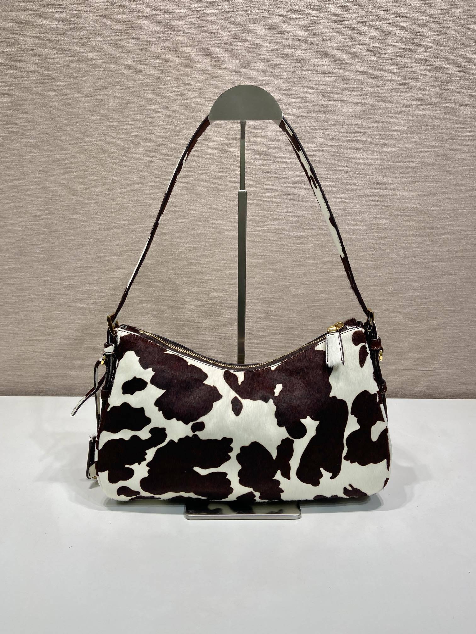 Prada Aimèe medium printed leather shoulder bag